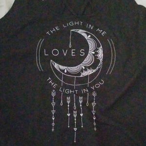 3/$13 Black yoga tank top strappy